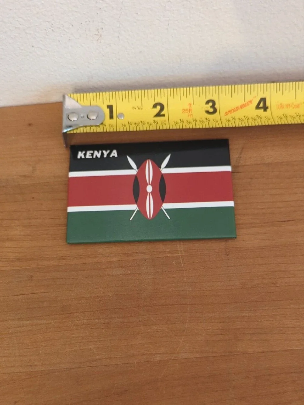 Flag Magnet - Red Green Black Decorative Home Accent